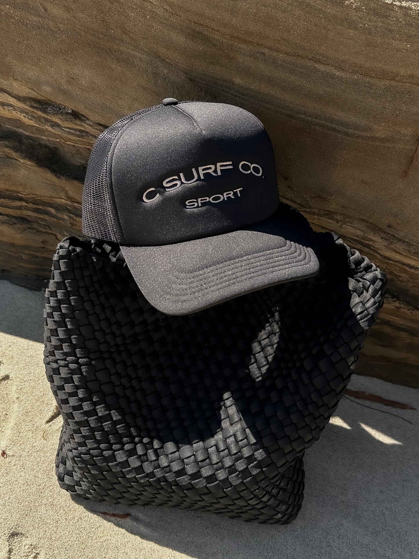 Sport Trucker Hat - Black Sand